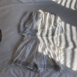 Saylor Strapless Romper